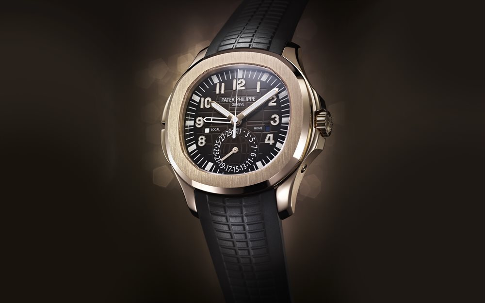 Patek Philippe | Aquanaut Travel Time Rose Gold Watch 5164R-001