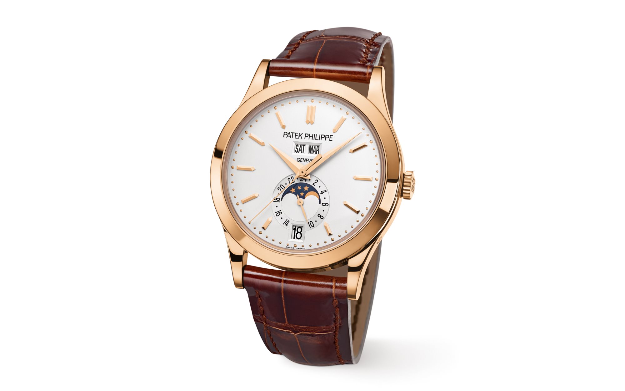 Patek Philippe | Complications Rose Gold Silver Dial Watch 5396R-011