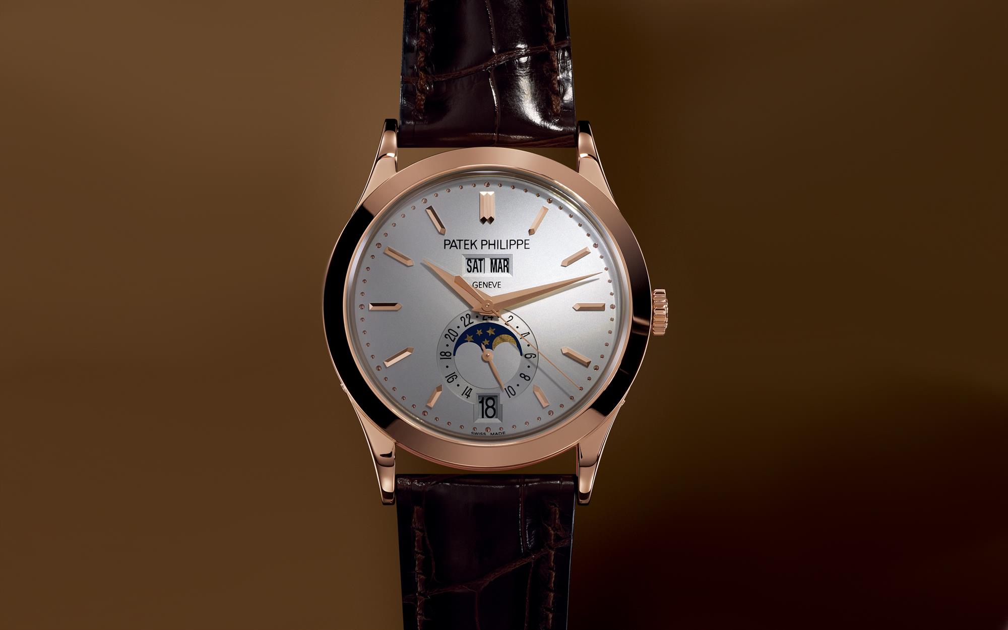 Patek Philippe Complications Rose Gold Silver Dial Watch 5396R 011 patek-philippe-complications-rose-gold-silver-dial-watch-5396r-011