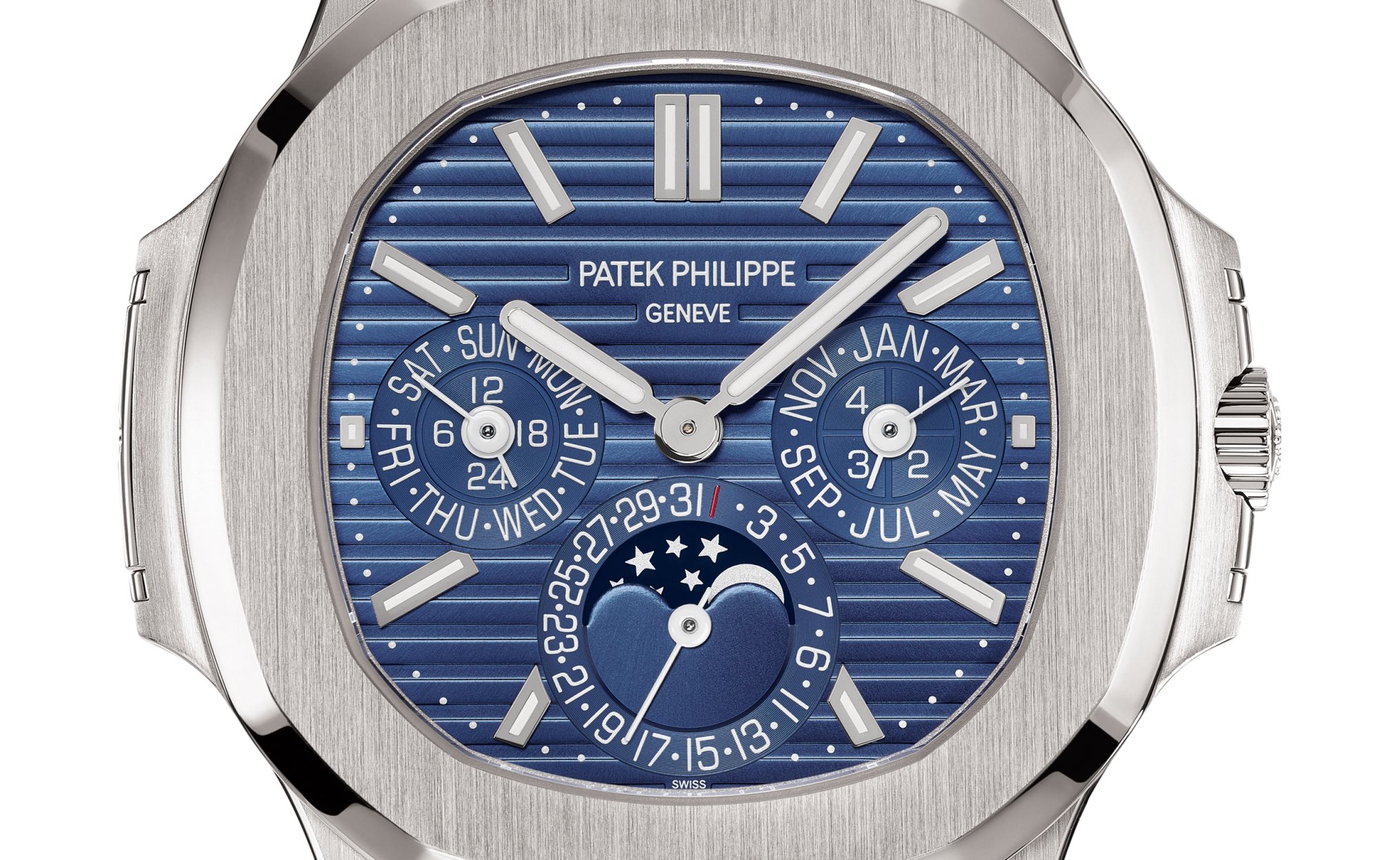 Patek Philippe Nautilus Perpetual Calendar White Gold 5740/1G001