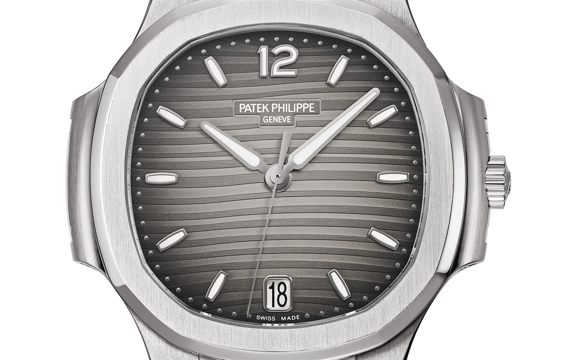 patek nautilus grey dial