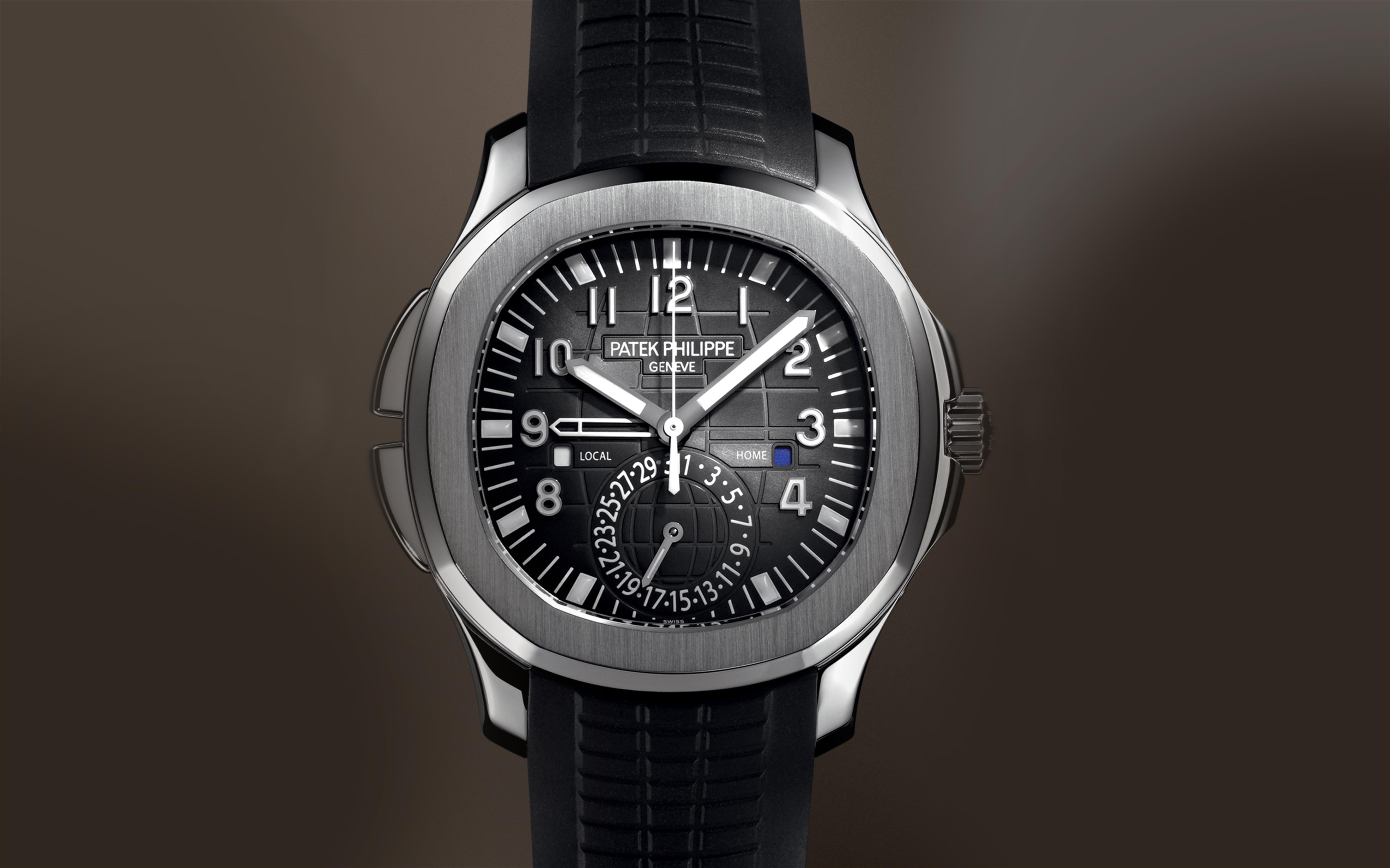 patek philippe aquanaut travel time stainless steel