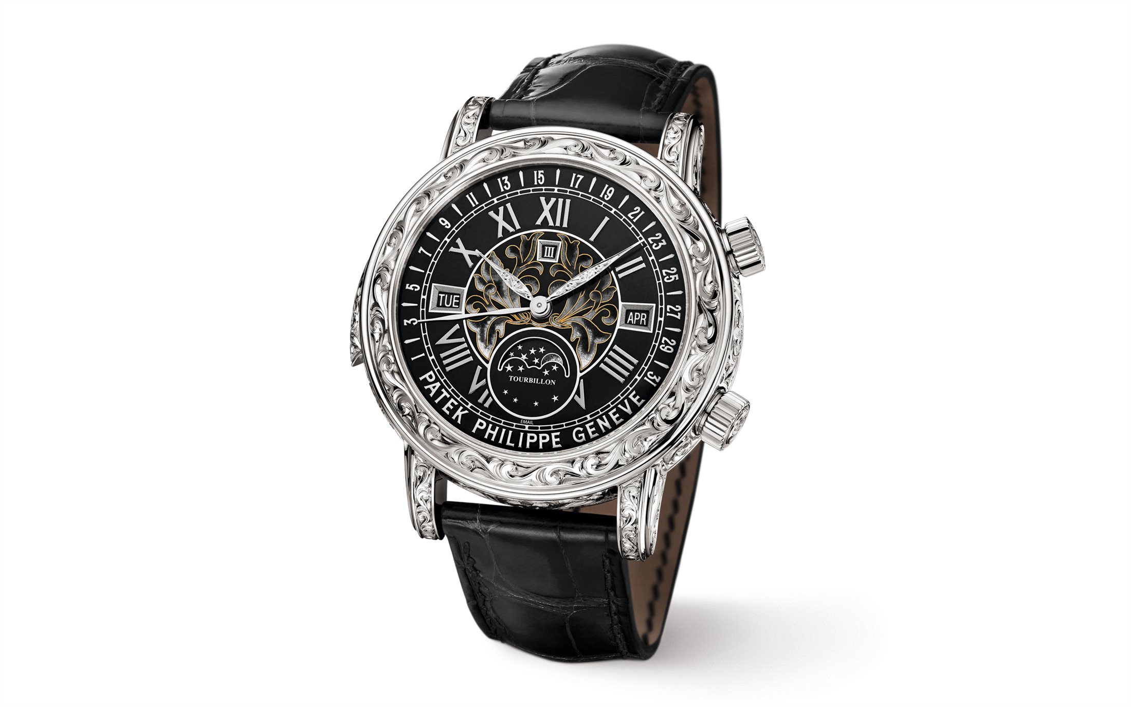 patek philippe 6002g star moon tourbillon