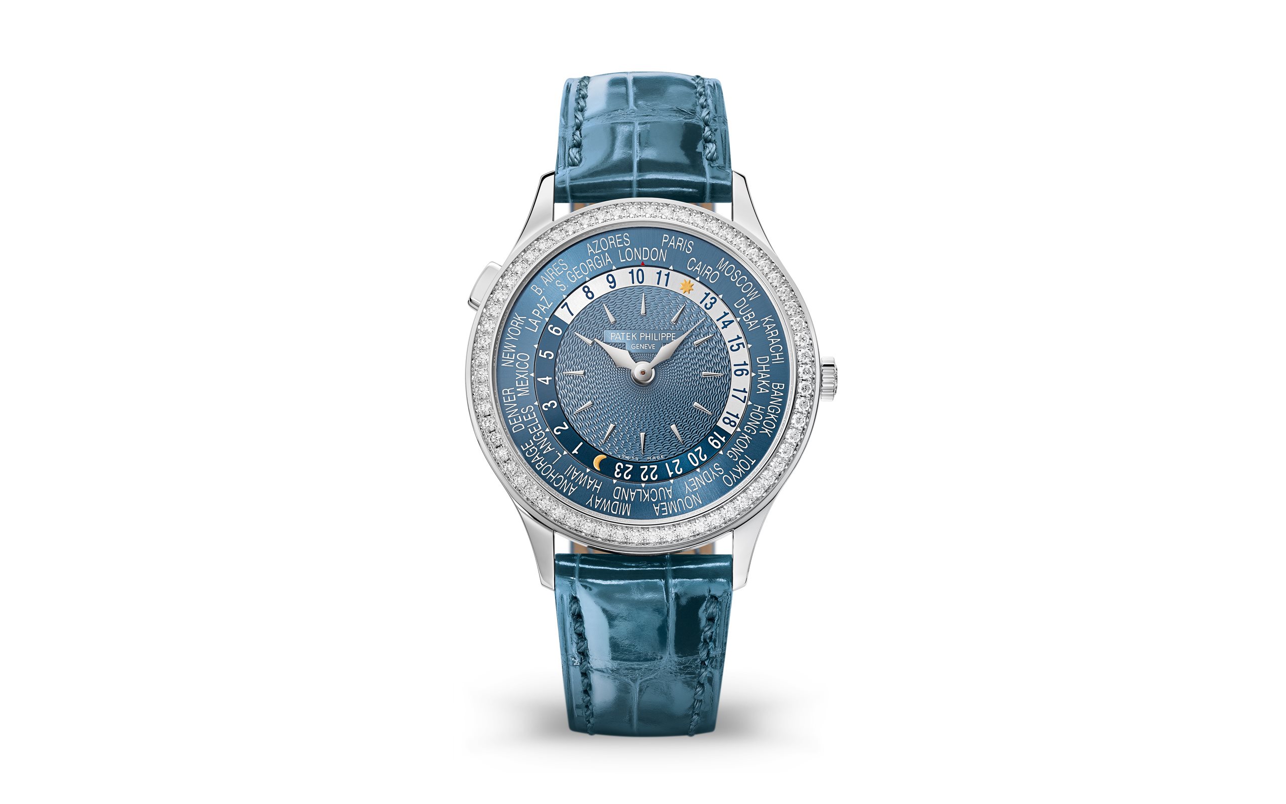 Patek Philippe | Complications World Time White Gold Watch 7130G-014