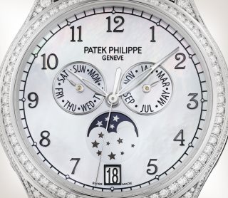 Patek Philippe Pilot Travel Time 18K White Gold Blue Dial 5524G