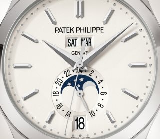 Patek Philippe Sculpture | Stainless Steel | Black Dial | 2000