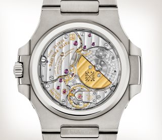 Patek Philippe Швейцарские Часы Complicated 697Patek Philippe Nautilus, Ref. 5711/1A-011, Silvery-White dial, Full-Set