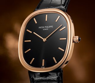 Patek Philippe Golden Ellipse كود 5738R-001 الذهب الوردي - فني