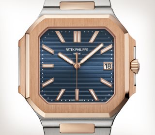 Patek Philippe Cubitus Мод. 5821/1AR-001 Нержавеющая сталь и розовое золото - Aртистический