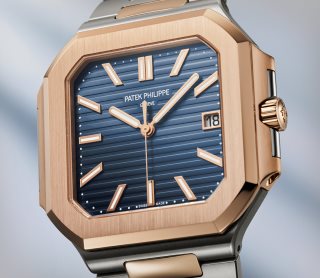 Patek Philippe Cubitus Мод. 5821/1AR-001 Нержавеющая сталь и розовое золото - Aртистический