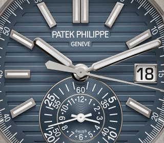 Patek Philippe Nautilus كود 5980/60G-001 الذهب الأبيض - فني