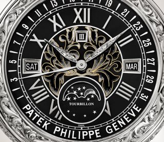 patek philippe grand complications sky moon tourbillon