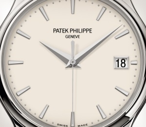 Patek Philippe 5279G Calatrava Black Dial Date Diamond Watch Box & Paper