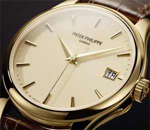 Patek Philippe Calatrava yellow gold Ref.2526 with extract from the archives, enamel dial,1955Patek Philippe Officers Perpetual Calendar Retrograde Date 5160/500G-001