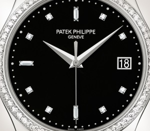 Patek Philippe Reference 5034 | A White Gold Dual Time Zone Wristwatch With 24 Hours Indication, Circa 1999 | Patek Philippe | Model 5034 | Platinum dual time watch with 24-hour display, circa 1999