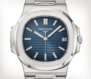 Patek Philippe Nautilus 18k Rose Gold 70ctw Baguette Diamond Bust Down Wrist Watch