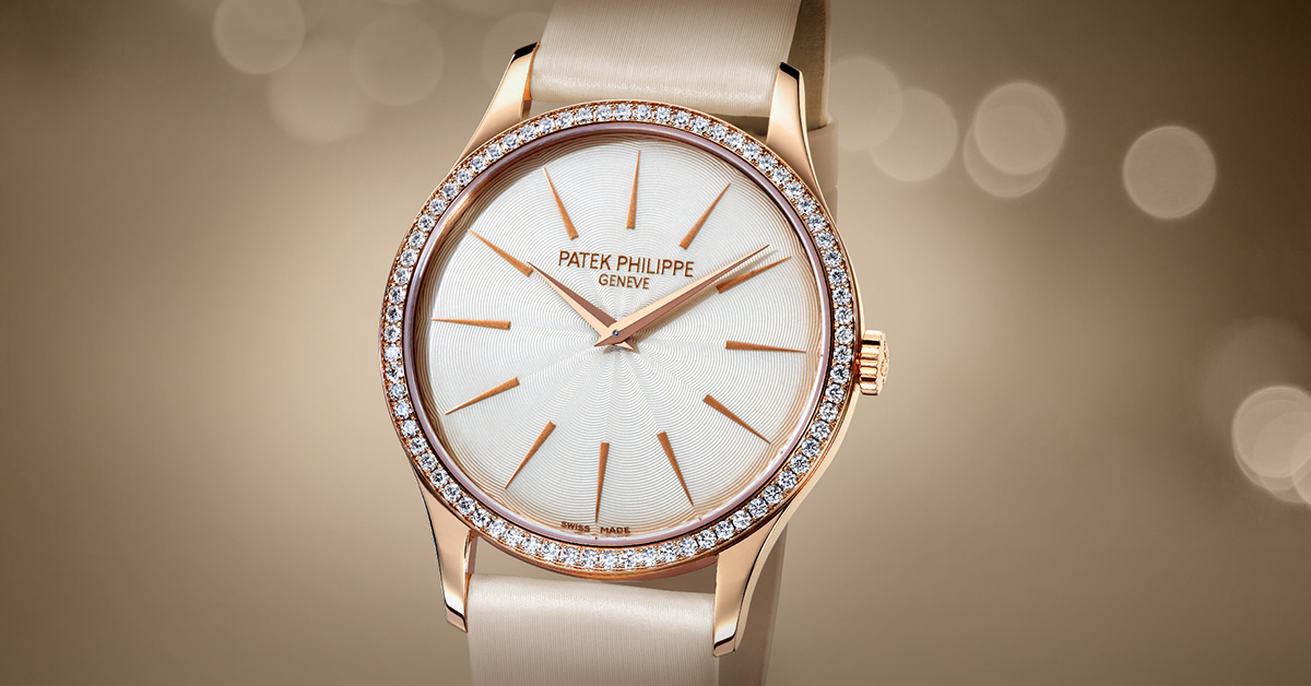 Patek Philippe Calatrava 4897G-010 Hour, Minute 18k White Gold Automatic Self Wind Ladies Watch