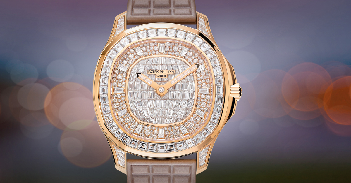 Patek Philippe 5062/450R-001 Aquanaut Ladies Rose Gold Watch