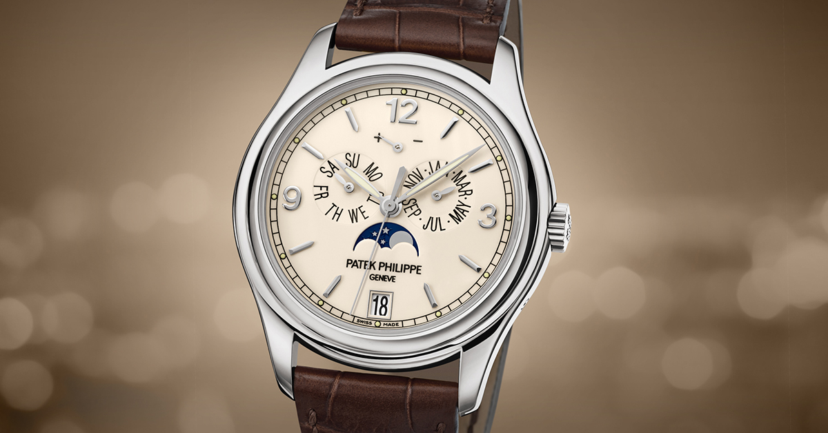 Patek Philippe Annual Calendar Complication 5205R-010 Tiffany and Co Dial