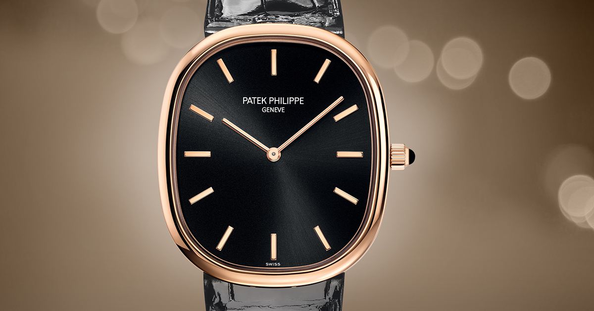 Patek Philippe : Calatrava Blue Dial Diamond