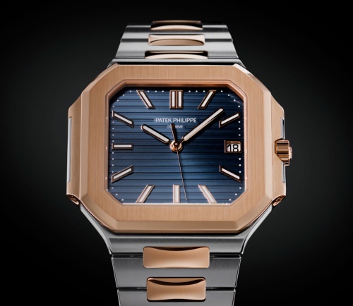 Patek Philippe Cubitus كود 5821/1AR-001 الفولاذ المقاوم للصدأ والذهب الوردي